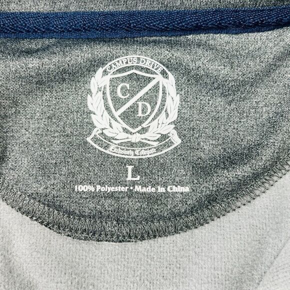 BYU Brigham Young University Mens 1/4 Zip Pullover Large Campus Drive Sweatshirt - Picture 10 of 11